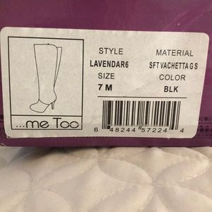 Womens long leather boots